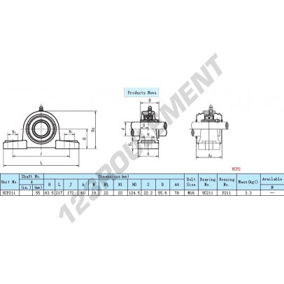 UCP211-INOX