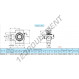 Palier - 1 fixation - UCST212