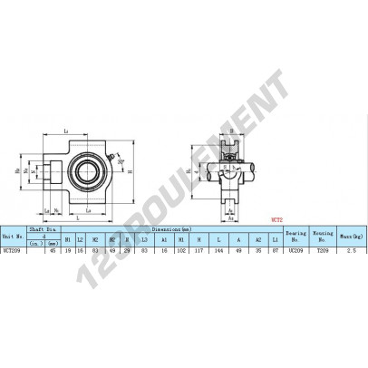 UCT209-INOX