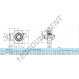 Palier - 1 fixation - UCT211-INOX