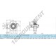 Palier - 1 fixation - UCT212-INOX