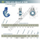 Palier - 1 fixation - UKEHE206H-SNR