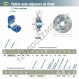 Palier - 4 fixations - UKFC215H-SNR
