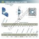 Palier - 4 fixations - UKFS317H-SNR