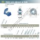 Palier - 2 fixations - UKPG212H-SNR
