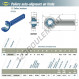Palier - 0 fixation - UKSP208H-SNR