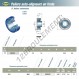 Palier - 0 fixation - USC203-SNR