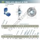 Palier - 4 fixations - USFC207-SNR