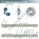 Palier - 4 fixations - USFC211-SNR