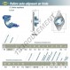 Palier - 2 fixations - USFLE211-SNR