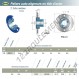 Palier - 3 fixations - USPF210-SNR