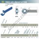 Palier - 0 fixation - USSP201-SNR