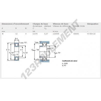 W604-2Z-SKF