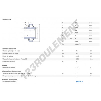 YAR207-2F-SKF