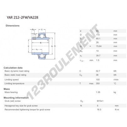 YAR212-2FW-VA228-SKF