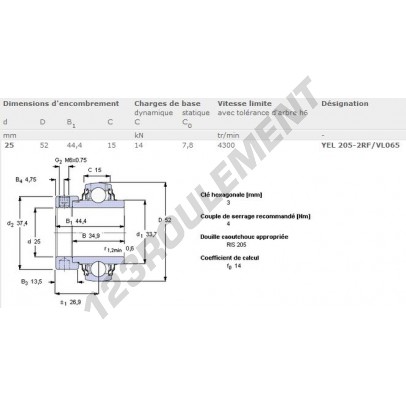 YET205-VL065-SKF