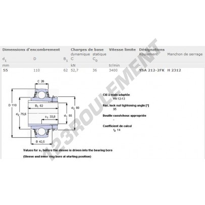 YSA212-2FK-SKF